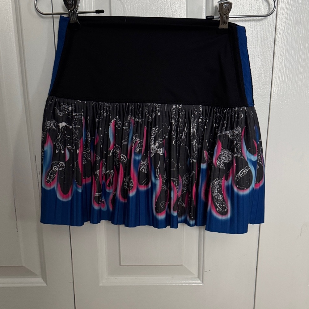 Stylish Black and Blue Women's Skirt
